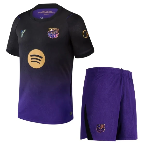 FC Barcelone Enfant Ensemble 2026 2027 Vert - FC Barcelone Enfant Pas Cher | maillotdefootpersonnalise