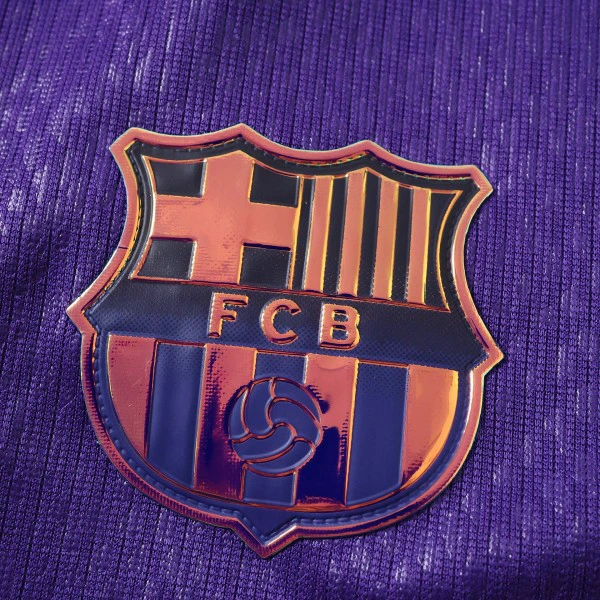 FC Barcelone Enfant Ensemble 2026 2027 Violet - FC Barcelone Enfant Pas Cher | maillotdefootpersonnalise