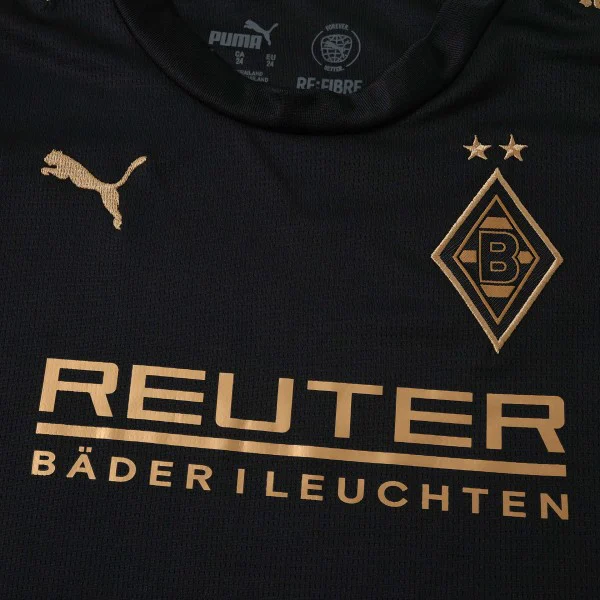 Borussia Mönchengladbach Enfant Ensemble 2026 2027 Noir - Borussia Mönchengladbach Enfant Pas Cher | maillotdefootpersonnalise