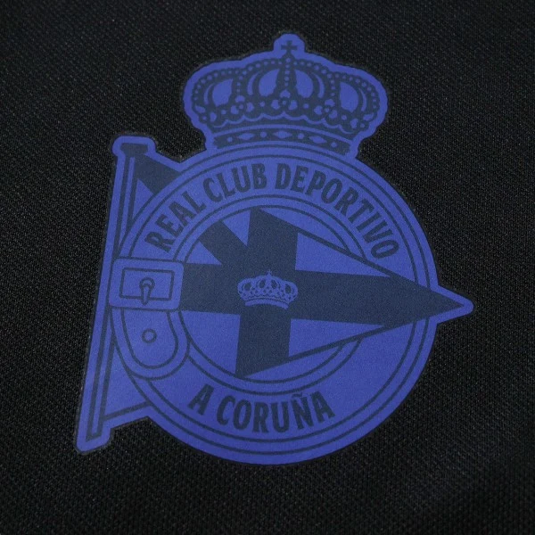 Deportivo La Corogne Enfant Ensemble 2026 2027 Noir - Deportivo La Corogne Enfant Pas Cher | maillotdefootpersonnalise
