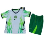 Nigeria Enfant Ensemble 2026 Blanc - Nigeria Enfant Pas Cher | maillotdefootpersonnalise