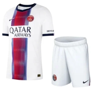 Paris Saint Germain Enfant Ensemble 2026 2027 Blanc - Paris Saint Germain Enfant Pas Cher | maillotdefootpersonnalise