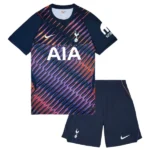 Tottenham Hotspur Enfant Ensemble 2026 2027 Bleu - Tottenham Hotspur Enfant Pas Cher | maillotdefootpersonnalise