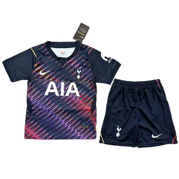 Tottenham Hotspur Enfant Ensemble 2026 2027 Bleu - Tottenham Hotspur Enfant Pas Cher | maillotdefootpersonnalise
