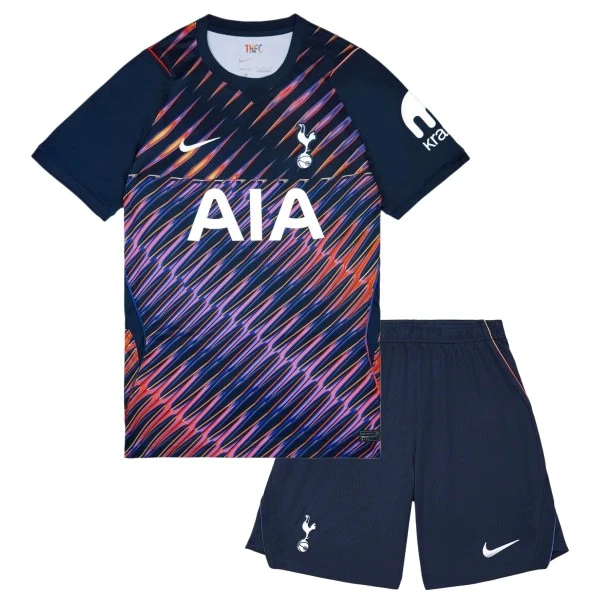 Tottenham Hotspur Enfant Ensemble 2026 2027 Bleu - Tottenham Hotspur Enfant Pas Cher | maillotdefootpersonnalise