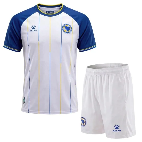 Bosnie-Herzégovine Ensemble 2026 Blanc - Bosnie-herzégovine Pas Cher | maillotdefootpersonnalise