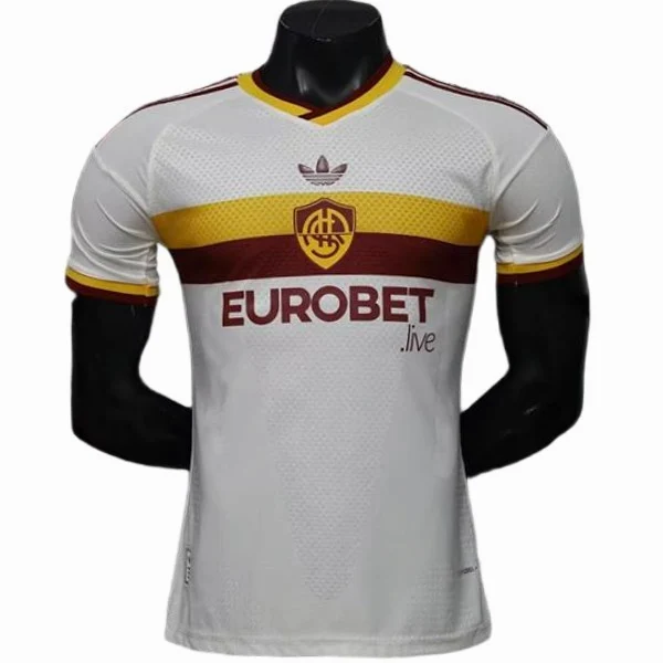 AS Roma Maillot 2026 2027 Jaune - Maillot As Roma | maillotdefootpersonnalise