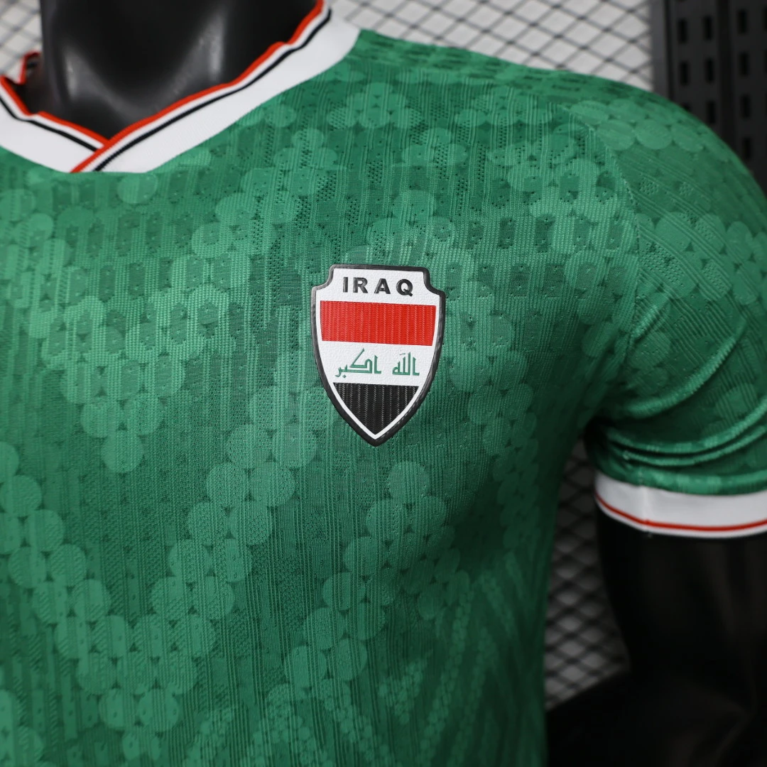 Irak Maillot 2026 Vert - Maillot Irak | maillotdefootpersonnalise
