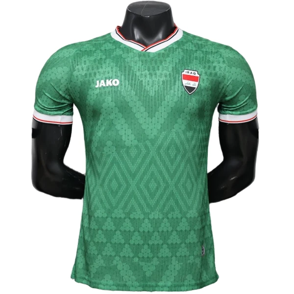Irak Maillot 2026 Vert - Maillot Irak | maillotdefootpersonnalise