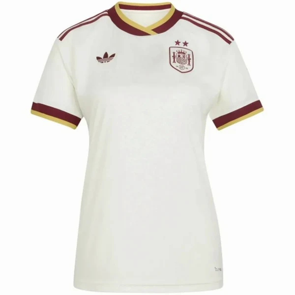 Espagne Femme Maillot 2026 Blanc - Maillot Espagne Femme | maillotdefootpersonnalise