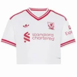 Liverpool Femme Maillot 2026 2027 Blanc - Maillot Liverpool Femme | maillotdefootpersonnalise