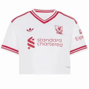 Liverpool Femme Maillot 2026 2027 Blanc - Maillot Liverpool Femme | maillotdefootpersonnalise
