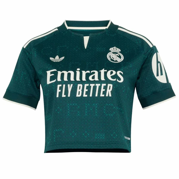 Real Madrid Femme Maillot 2026 2027 Vert - Maillot Real Madrid Femme | maillotdefootpersonnalise