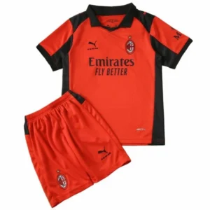 AC Milan Enfant Ensemble 2025 2026 Rouge - AC Milan Enfant Pas Cher | maillotdefootpersonnalise