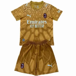 AC Milan Enfant Ensemble 2026 2027 Orange - AC Milan Enfant Pas Cher | maillotdefootpersonnalise