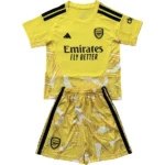Arsenal Enfant Ensemble 2026 2027 Jaune - Arsenal Enfant Pas Cher | maillotdefootpersonnalise
