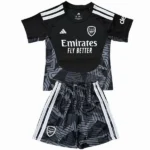 Arsenal Enfant Ensemble 2026 2027 Noir - Arsenal Enfant Pas Cher | maillotdefootpersonnalise