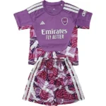 Arsenal Enfant Ensemble 2026 2027 Violet - Arsenal Enfant Pas Cher | maillotdefootpersonnalise