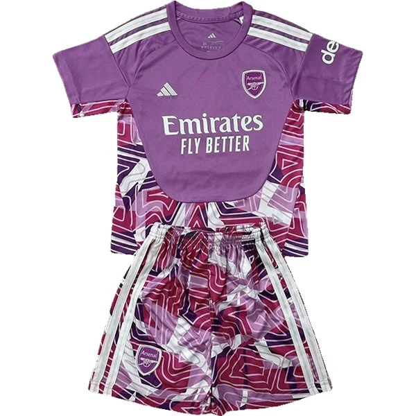 Arsenal Enfant Ensemble 2026 2027 Violet - Arsenal Enfant Pas Cher | maillotdefootpersonnalise