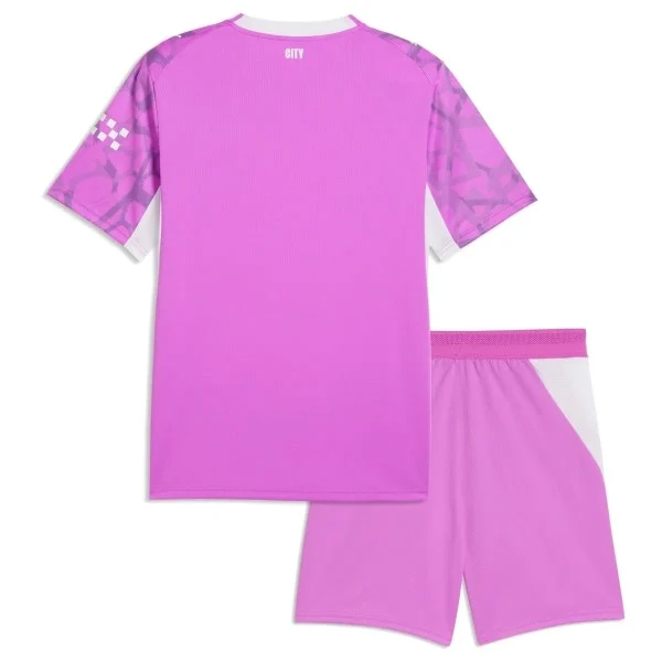 Manchester City Enfant Ensemble 2026 2027 Rose - Manchester City Enfant Pas Cher | maillotdefootpersonnalise