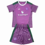 Manchester United Enfant Ensemble 2026 2027 Violet - Manchester United Enfant Pas Cher | maillotdefootpersonnalise