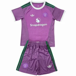 Manchester United Enfant Ensemble 2026 2027 Violet - Manchester United Enfant Pas Cher | maillotdefootpersonnalise