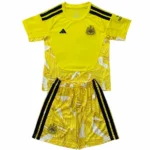 Newcastle United Enfant Ensemble 2026 2027 Jaune - Newcastle United Enfant Pas Cher | maillotdefootpersonnalise