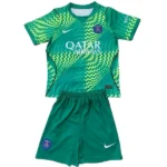 Paris Saint Germain Enfant Ensemble 2026 2027 Vert - Paris Saint Germain Enfant Pas Cher | maillotdefootpersonnalise