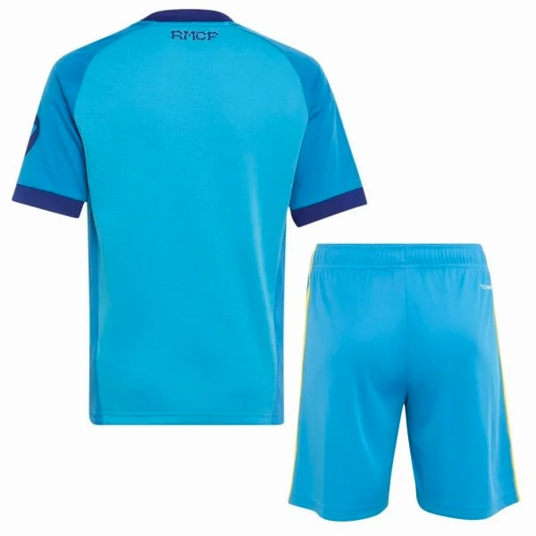 Real Madrid Enfant Ensemble 2026 2027 Bleu - Real Madrid Enfant Pas Cher | maillotdefootpersonnalise