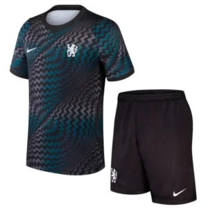 Chelsea Ensemble 2026 2027 Gris - Chelsea Pas Cher | maillotdefootpersonnalise