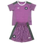 Leeds United Enfant Ensemble 2026 2027 Violet - Leeds United Enfant Pas Cher | maillotdefootpersonnalise