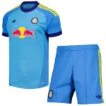 Leeds United Ensemble 2026 2027 Bleu - Leeds United Pas Cher | maillotdefootpersonnalise