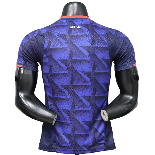 Cap-vert Maillot 2026 Bleu - Maillot Cap-vert | maillotdefootpersonnalise