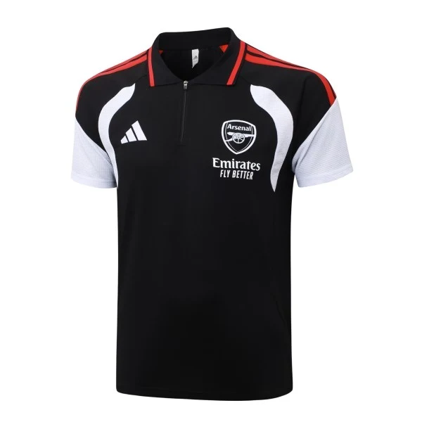 Arsenal Polo 2026 2027 Noir - Arsenal Pas Cher | maillotdefootpersonnalise
