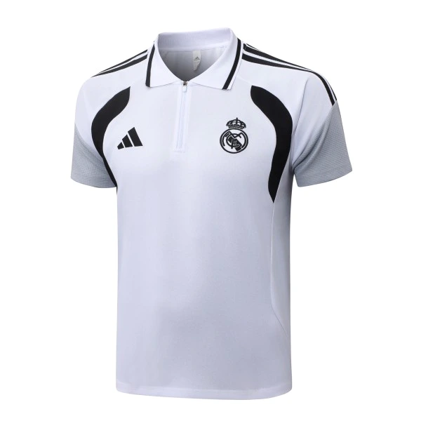 Real Madrid Polo 2026 2027 Gris - Survêtements Real Madrid | maillotdefootpersonnalise