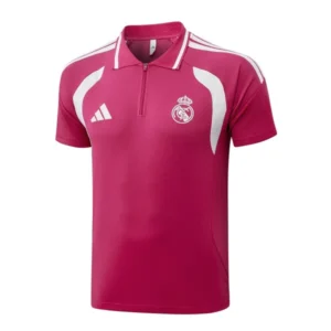 Real Madrid Polo 2026 2027 Rose - Survêtements Real Madrid | maillotdefootpersonnalise