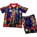 Angleterre Enfant Ensemble 2026 Rouge - Angleterre Enfant Pas Cher | maillotdefootpersonnalise