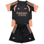 Arsenal Enfant Ensemble 2026 2027 Noir - Arsenal Enfant Pas Cher | maillotdefootpersonnalise