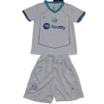 FC Barcelone Enfant Ensemble 2026 2027 Blanc - FC Barcelone Enfant Pas Cher | maillotdefootpersonnalise