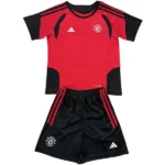 Manchester United Enfant Ensemble 2026 2027 Rouge - Manchester United Enfant Pas Cher | maillotdefootpersonnalise