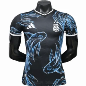 Argentine Maillot 2026 Noir - Maillot Argentine 2026 | maillotdefootpersonnalise
