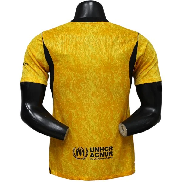 FC Barcelone Maillot 2026 2027 Jaune - Maillot Fc Barcelone | maillotdefootpersonnalise
