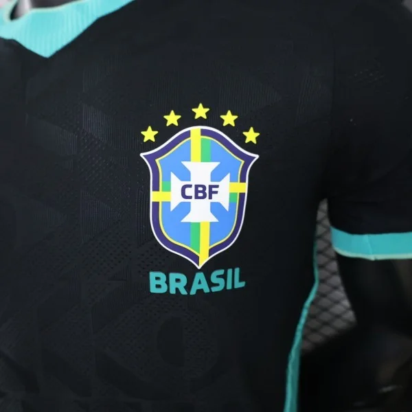 Brésil Maillot 2026 Noir - Maillot Brésilien | maillotdefootpersonnalise