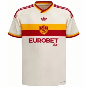 AS Roma Maillot 2026 2027 Jaune - Maillot As Roma | maillotdefootpersonnalise