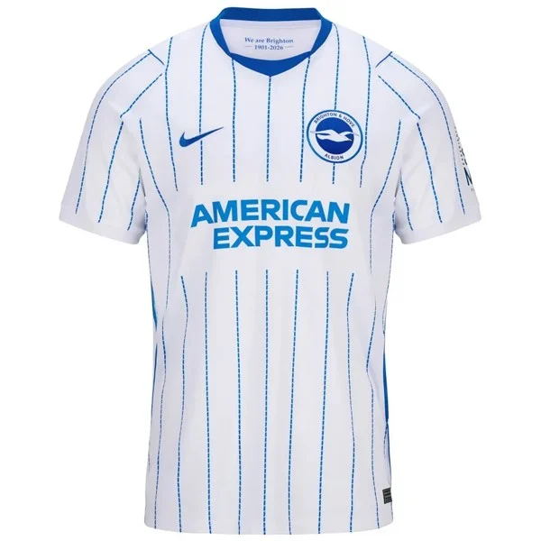 Brighton & Hove Albion Maillot 2026 2027 Blanc - Maillot Brighton Hove Albion | maillotdefootpersonnalise