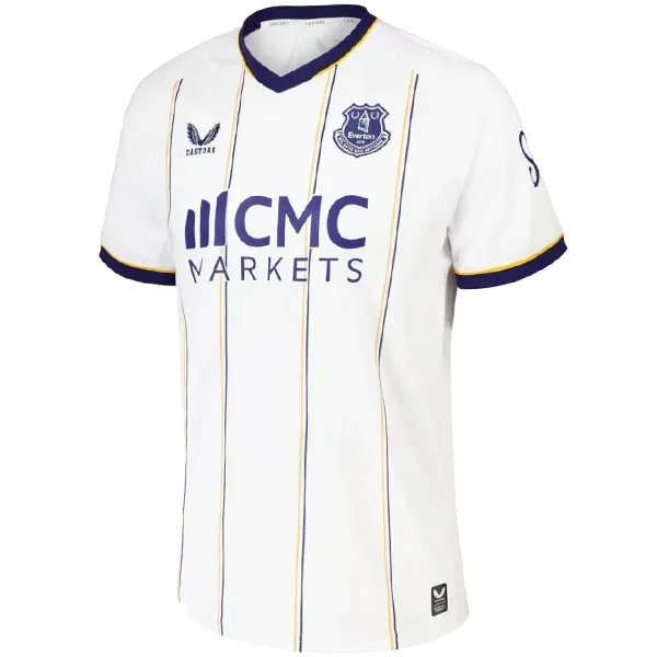 Everton Maillot 2026 2027 Blanc - Maillot Everton | maillotdefootpersonnalise