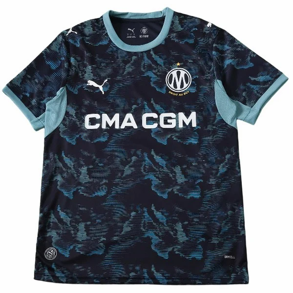 Marseille Maillot 2026 2027 Bleu - Maillot Marseille | maillotdefootpersonnalise