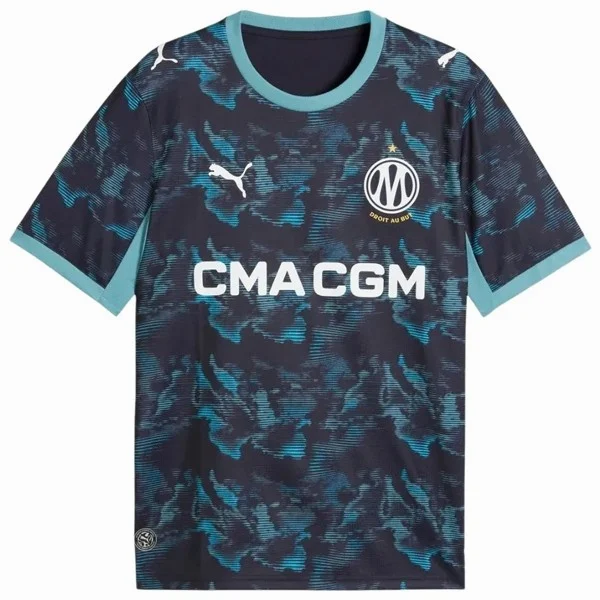 Marseille Maillot 2026 2027 Bleu - Maillot Marseille | maillotdefootpersonnalise