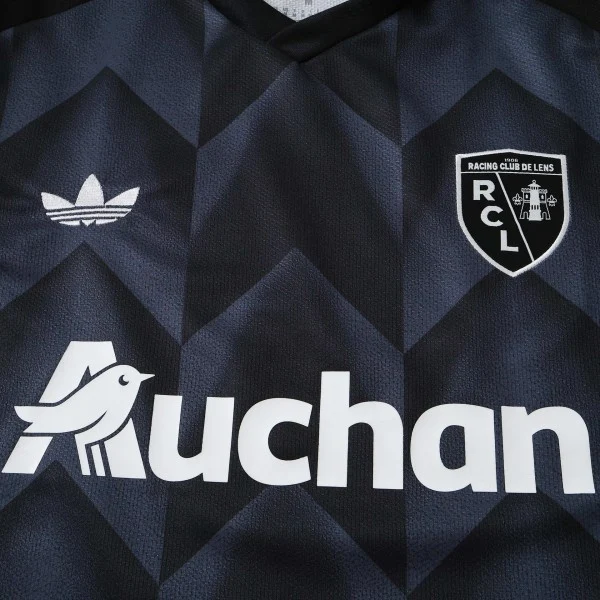 RC Lens Maillot 2026 2027 Noir - Maillot Rc Lens | maillotdefootpersonnalise