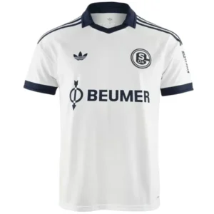 Schalke 04 Maillot 2026 2027 Blanc - Maillot Schalke 04 | maillotdefootpersonnalise